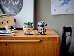 LEGO Star Wars BRICK HEADS - The Mandalorian & the Child