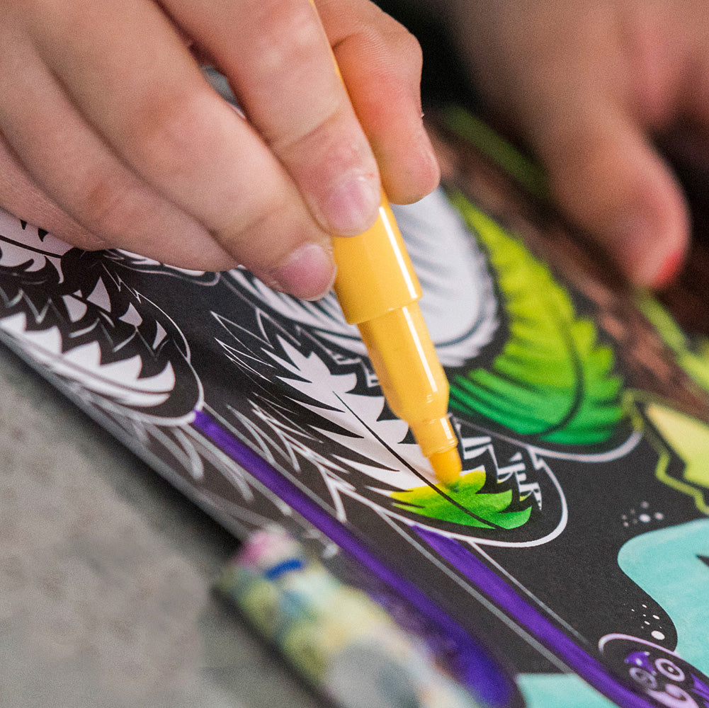 Chameleon Kidz! Art Portfolio 14 Marker Creativity Kit