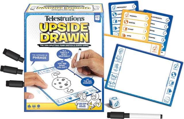 Telestrations Upside Drawn Game