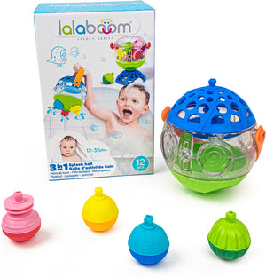 Lalaboom 3 in 1 Splash Ball 12 piece set