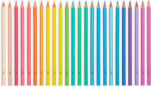 Pastel Hues Colored Pencils