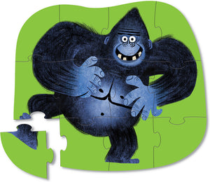 Mini Puzzle 12pc - Go Gorilla