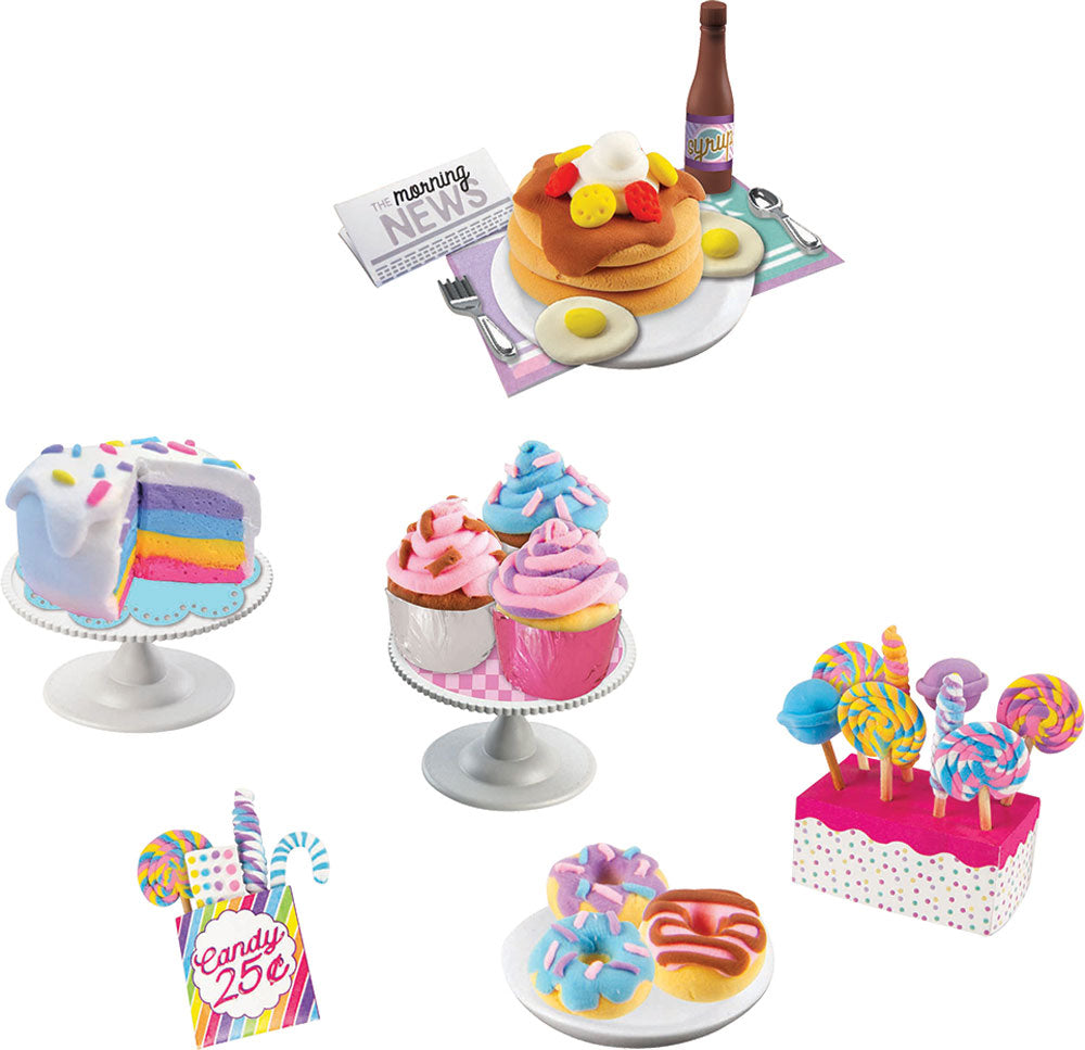 Fashion Angels 100% Extra Small Super Sweet Mini Clay Kits - 5 pack