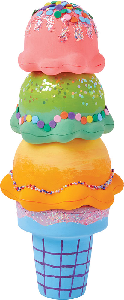 Paint your Own Ice Cream Cone