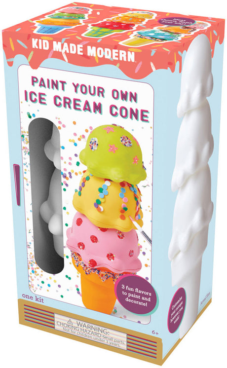 Paint your Own Ice Cream Cone