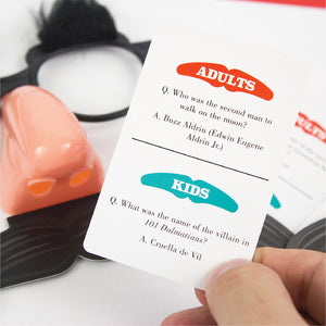I Moustache You a Question Game