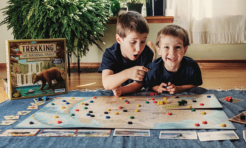 Trekking The National Parks Board Game