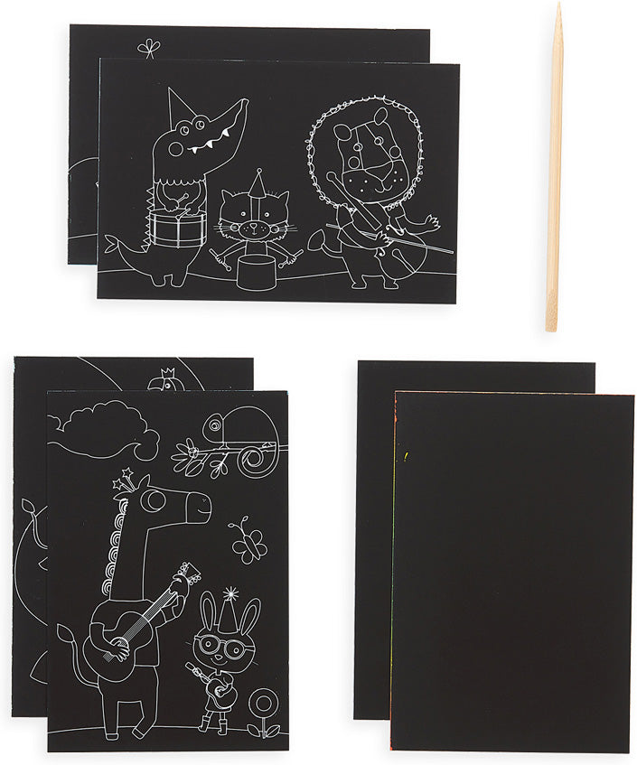 Summer Kidtivity: Scratch & Scribble Critters