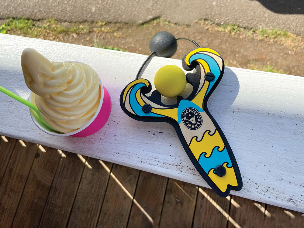 Mischief Maker Slingshot Surf's Up Yellow