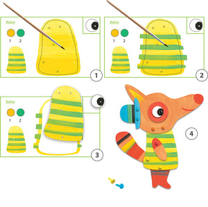 The Fox Family Watercolor Kit