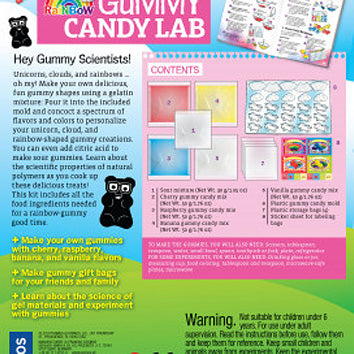 Rainbow Gummy Candy Lab