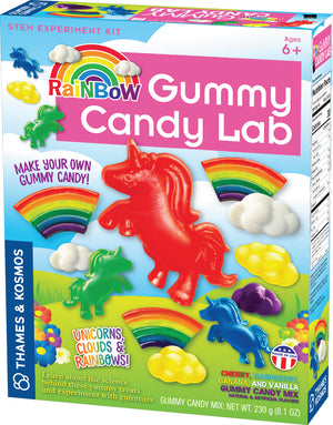 Rainbow Gummy Candy Lab