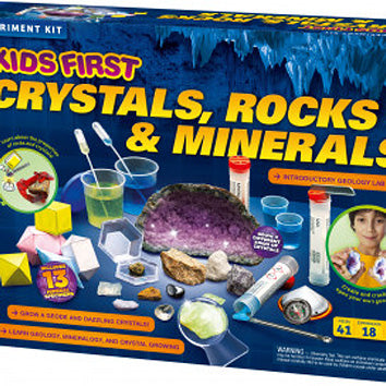 Kids First: Crystals, Rocks, and Minerals Kit