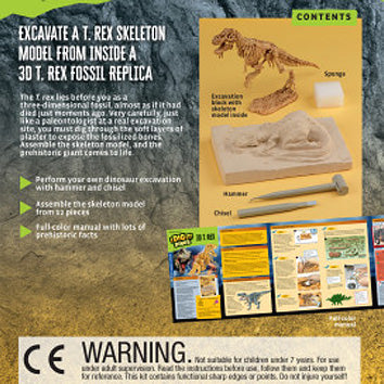 I Dig It! Dinos - 3D T. Rex Excavation Kit