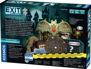 EXIT: Nightfall Manor (Includes 4 Puzzles)