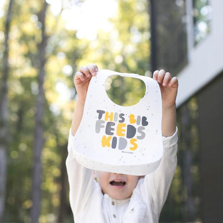 This Bib Feeds Kids - Neutral