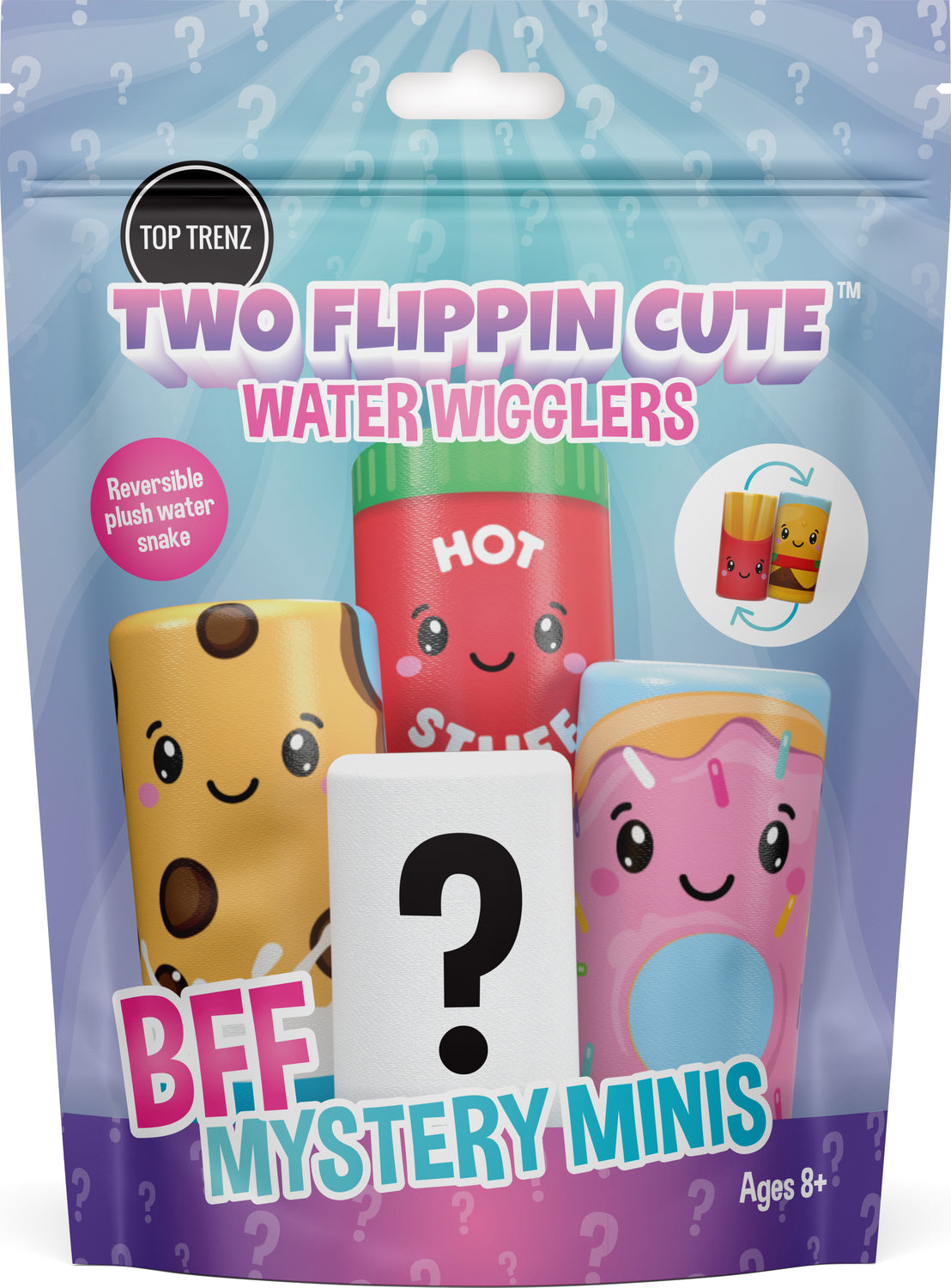 TWO FLIPPIN CUTE WATER WIGGLERS - BFF MYSTERY MINI (assorted blind)