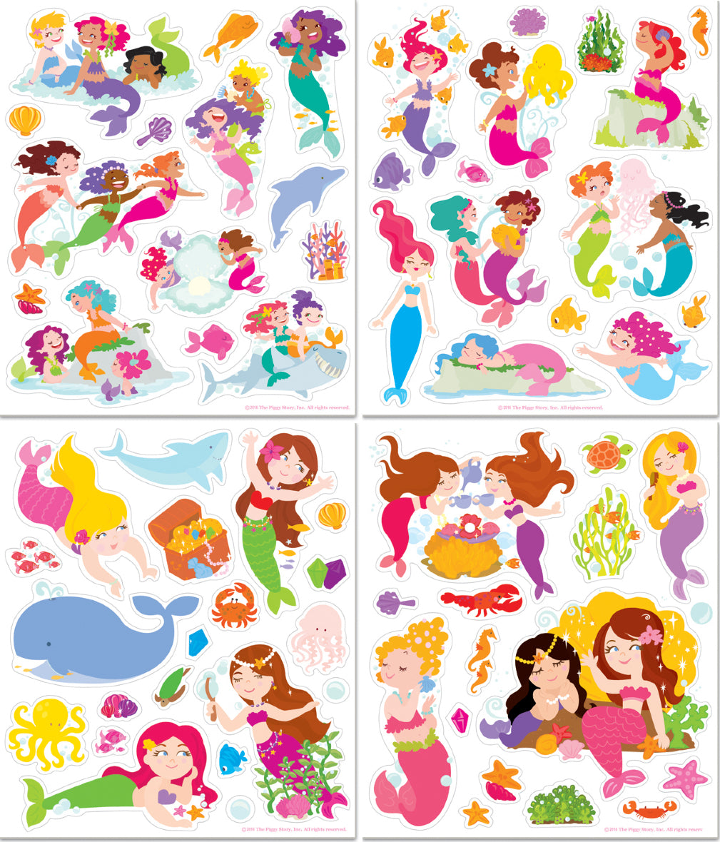 Sticker Activity Tote- Magical Mermaids