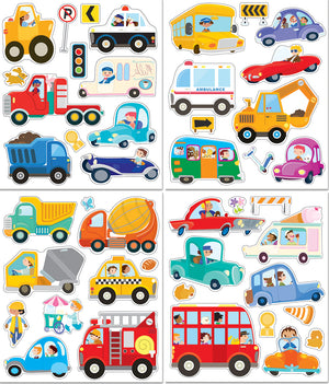 Sticker Activity Tote- Cars & Trucks