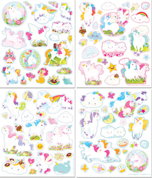 Sticker Activity Tote- Unicorn Fantasy