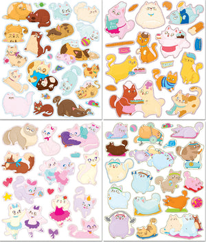 Sticker Activity Tote- Purr-Fect Cats