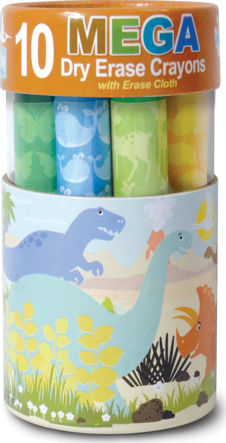 Dry Erase Mega Crayon- Dinosaur World