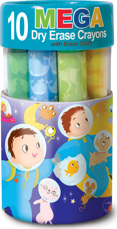 Dry Erase Mega Crayon-Space Adventure