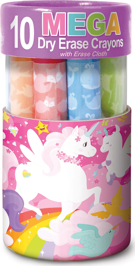 Dry Erase Mega Crayon- Unicorn Fantasy