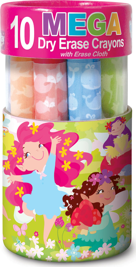 Dry Erase Mega Crayon-Fairy Garden