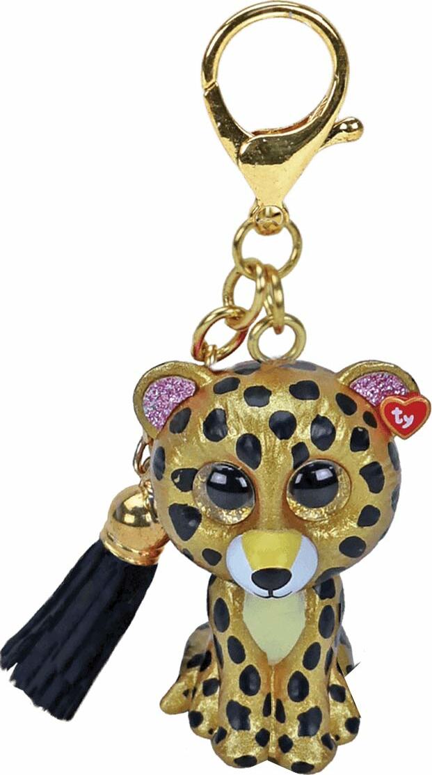 Sterling Leopard Mini Boos Clip