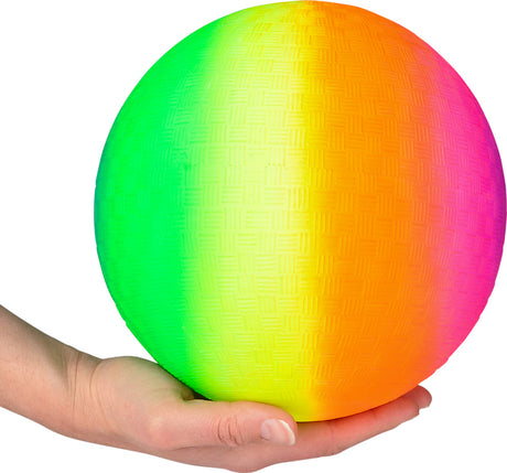 8.5" Rainbow Playground Ball