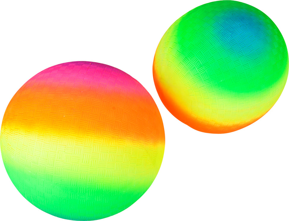 8.5" Rainbow Playground Ball