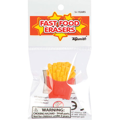 Fast Food Erasers