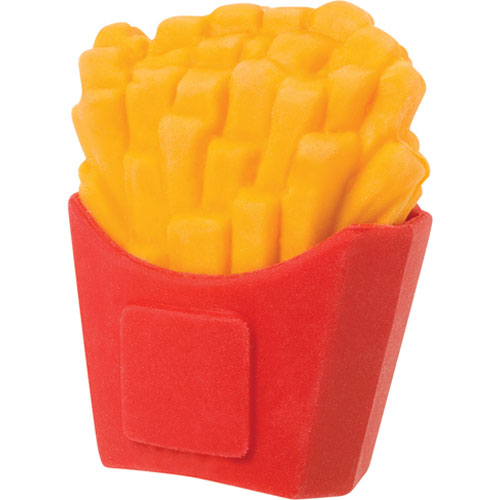 Fast Food Erasers