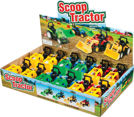 6IN P/B SCOOP TRACTOR