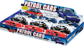 Pull Back Patrol Cars (12)