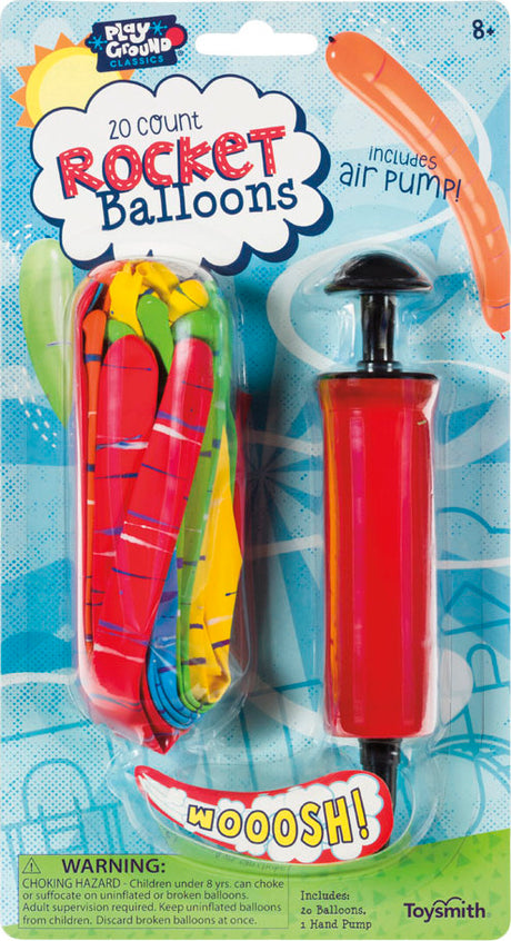 20 Rocket Balloons Set (12)