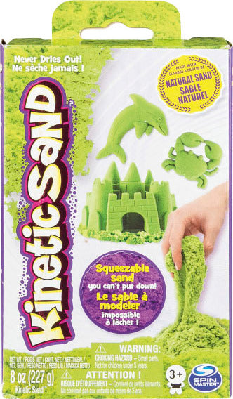 KINETIC SAND 8 OZ SAND BOX
