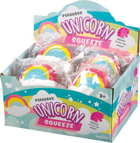 Peek-A-Boo Unicorn Squeeze