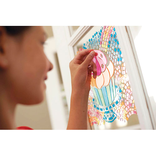 Window Cupcake Mosaic