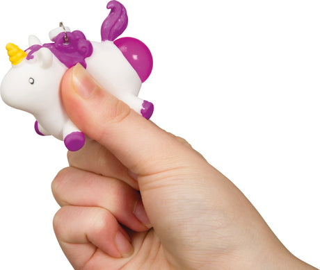 Unicorn Squeezy Poo Keychain