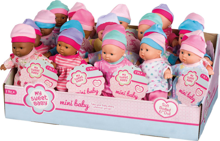 Mini Babies-asst Skin Tones (24)