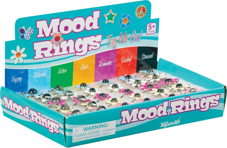 Flower Mood Rings
