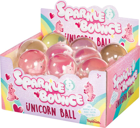SPARKLE & BOUNCE UNICORN BALL