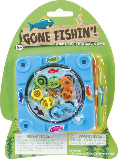 Wind-Up Fishing Game