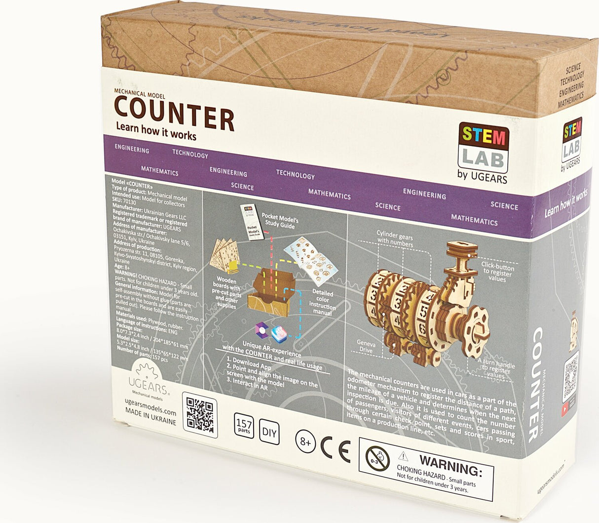 Ugears Stem Lab Counter