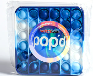 Ocean Square - POP'd by Watchitude - Bubble Popping Toy