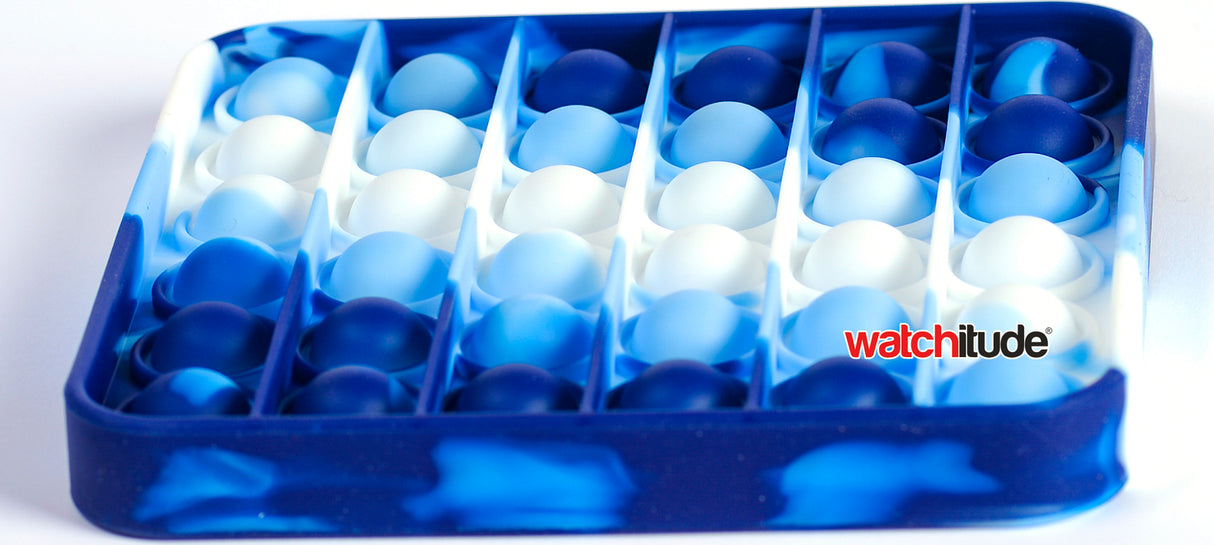 Ocean Square - POP'd by Watchitude - Bubble Popping Toy