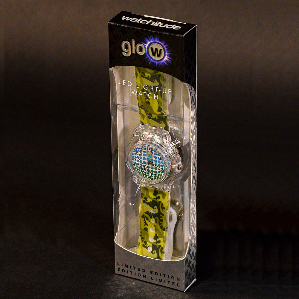 Dino Camo - Light Up Watch - Watchitude Glow