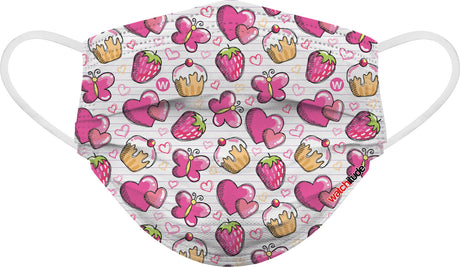 6 Pack Kids Masks  - Butterfly Picnic + Club Unicorn